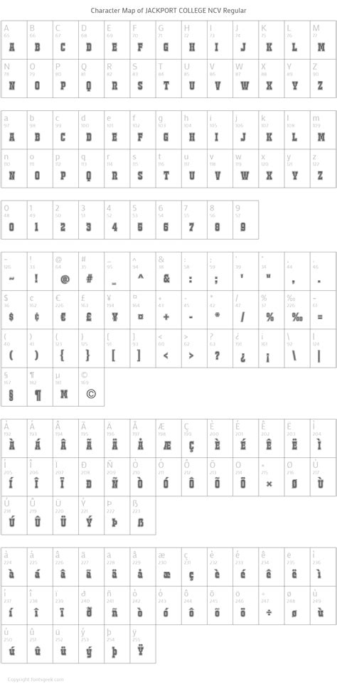 jackport|Jackport NCV Font Download.